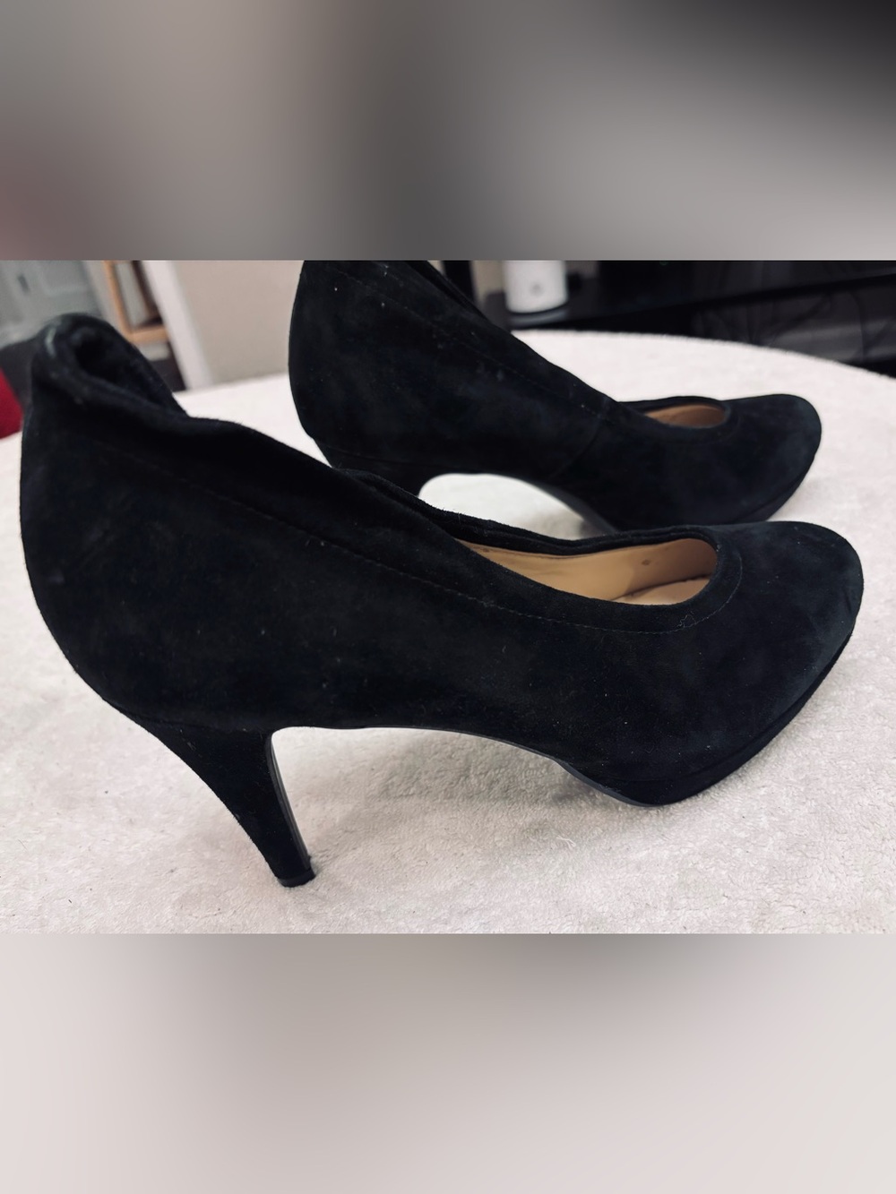 Almost Brand New Heels By Adrienne Vittadini - Size 8.5 - Heel 4 inches - Box 22